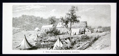 1880 erste ansiedlung - 1880, im