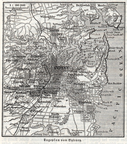 Sydney historischer kleiner - sydney,