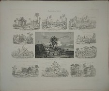 Stahlstich um 1850 Eine