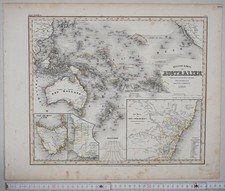 Neueste Karte von Australien