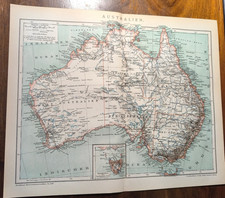 Original histor.Landkarte 1893